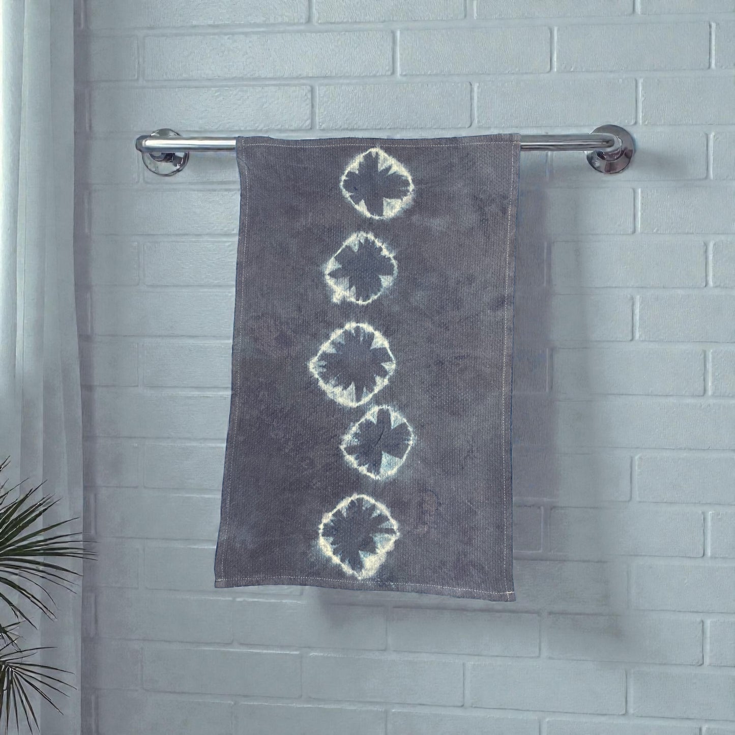 Waffle weave hand towels