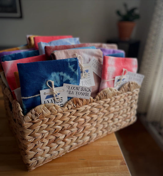 Flour sack tea towel